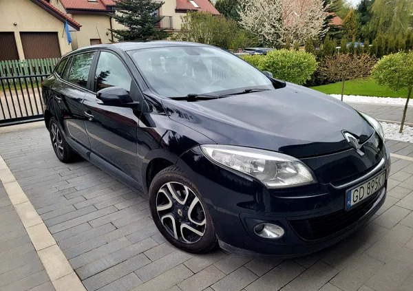 podkarpackie Renault Megane cena 18900 przebieg: 318640, rok produkcji 2012 z Gdańsk